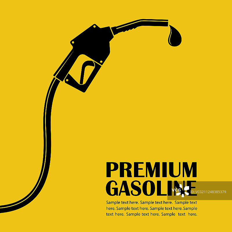 加油站海报图片素材