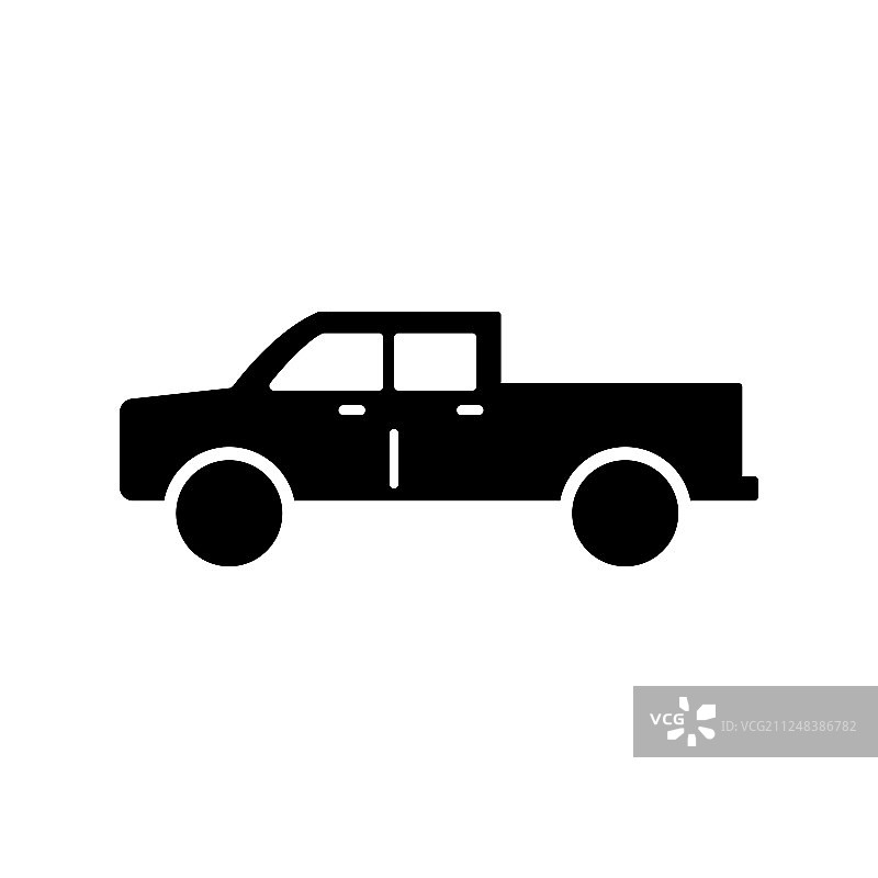 扁平风格汽车图标图片素材