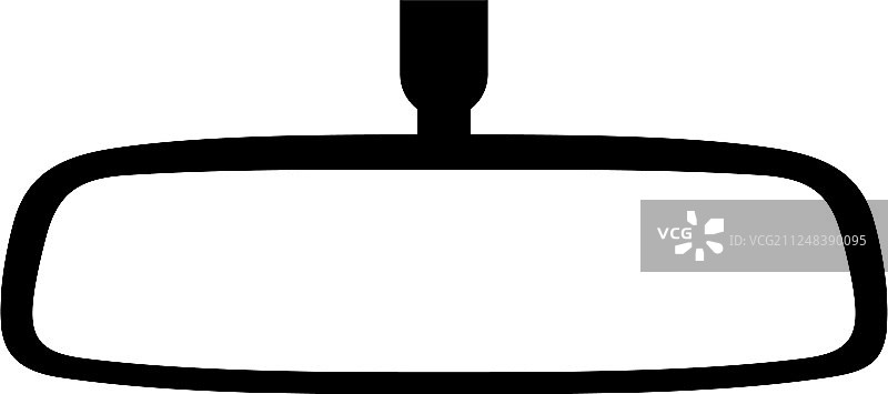 汽车内的后视镜图片素材