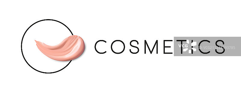 液体化妆品标志概念设计图片素材