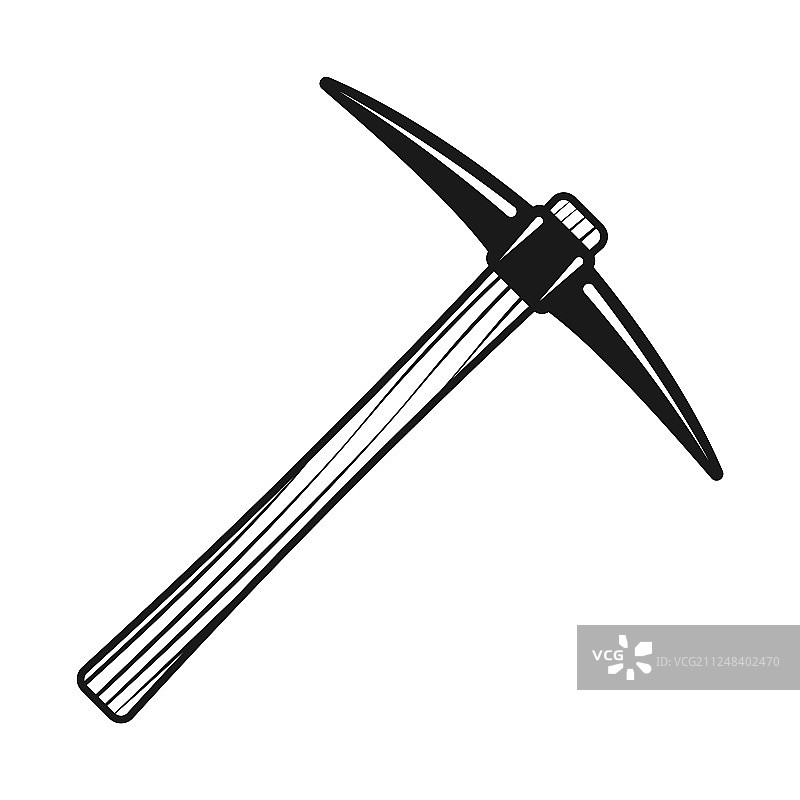 镐物品或复古设计元素图片素材