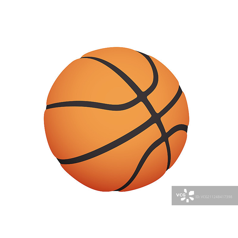 篮球运动图标扁平logo图片素材