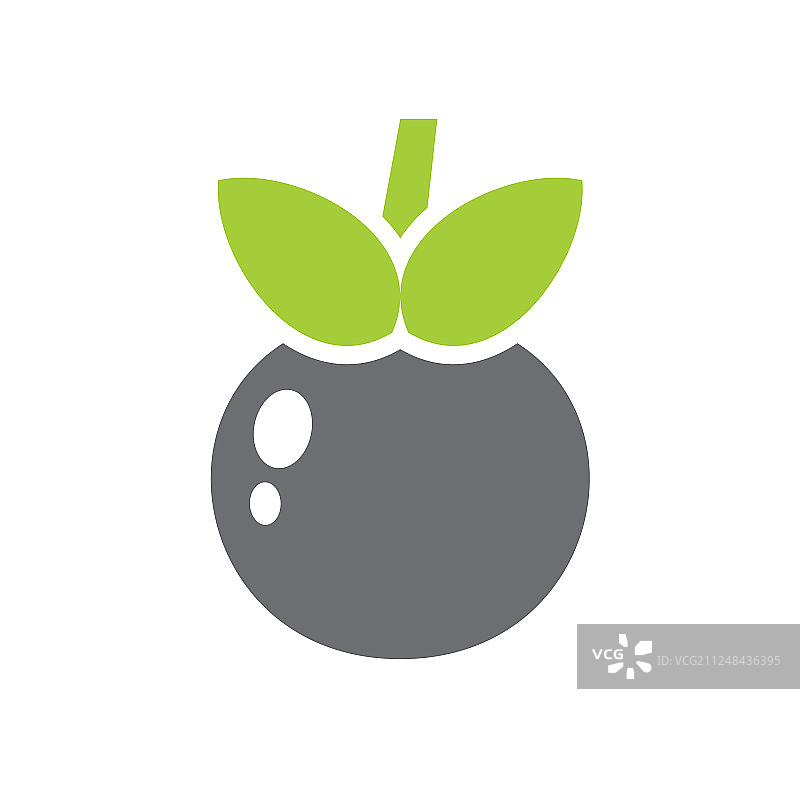 图形和网页的白色背景上的水果图标图片素材