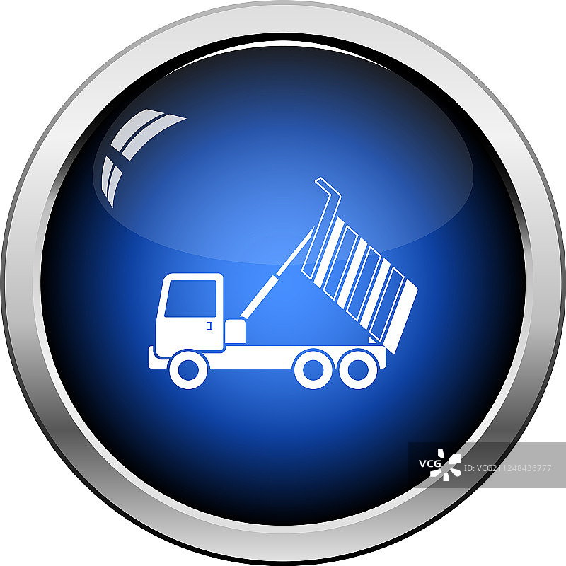 翻斗车图标图片素材