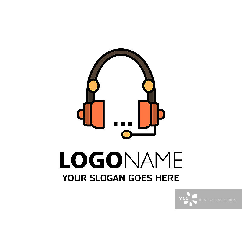 支持呼叫沟通联络耳机帮助图片素材