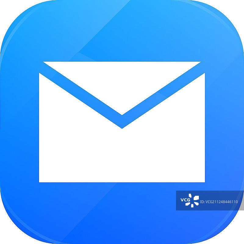 信封扁平图标邮件光面图标图片素材
