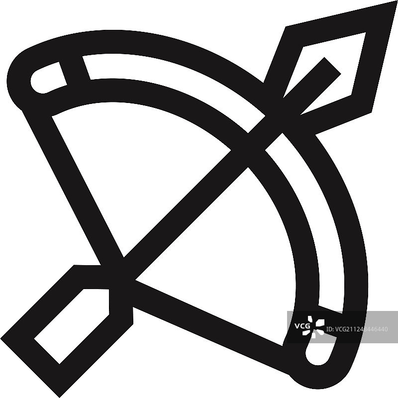 弩弓图标图片素材