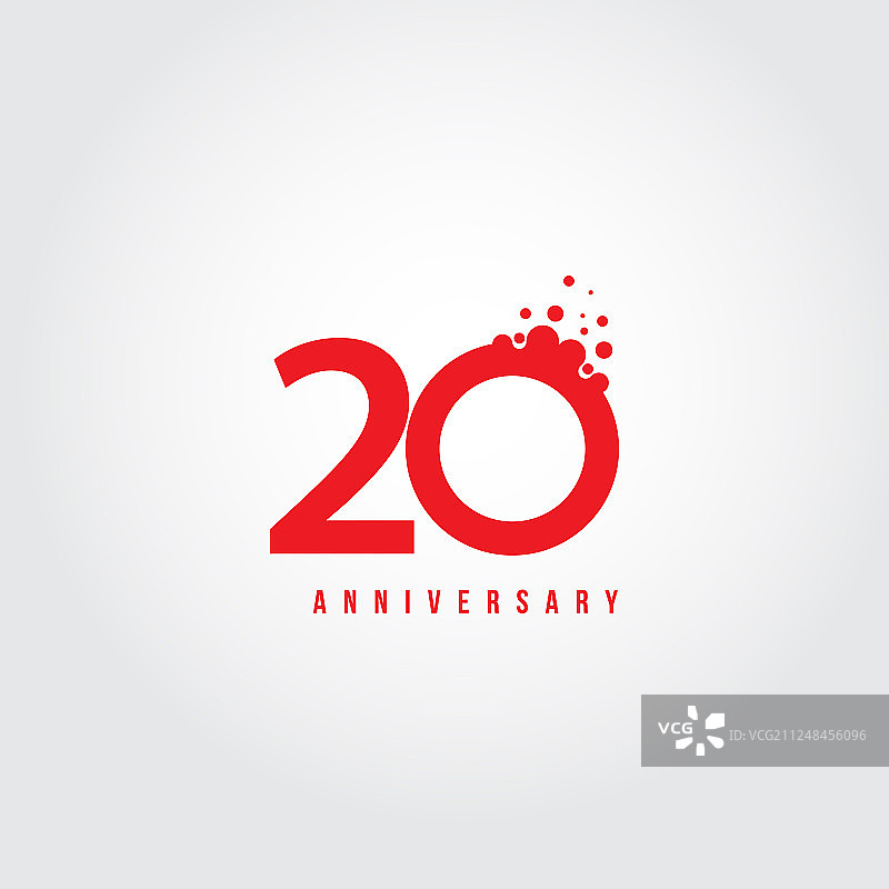 20周年纪念模板设计图片素材