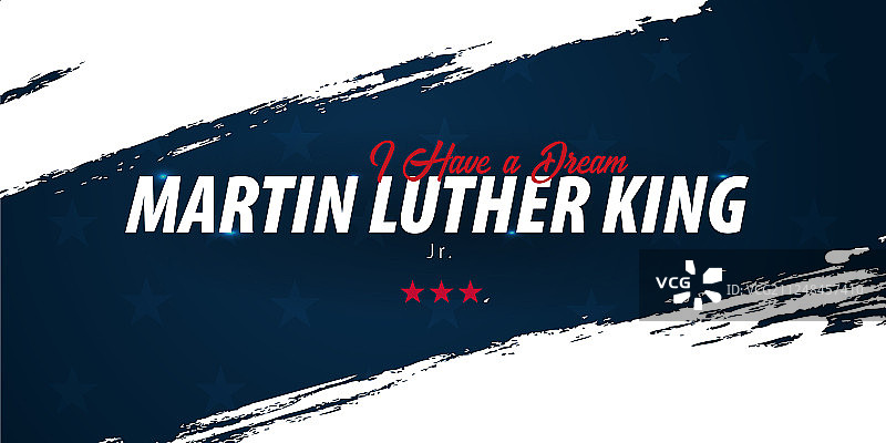 马丁·路德·金日背景：我有一个梦想图片素材