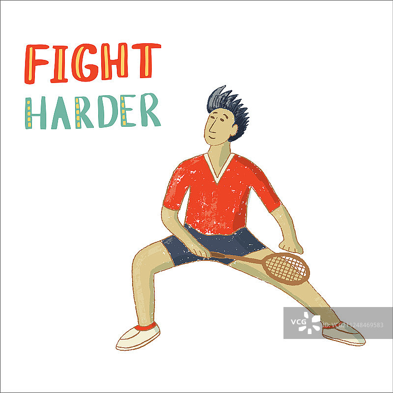 羽毛球运动励志语录图片素材