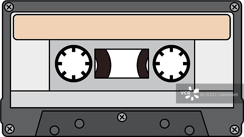 抽象的旧卡带图片素材