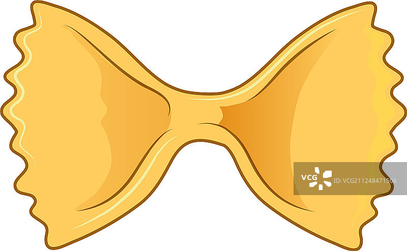 意大利美食蝴蝶面矢量图图片素材