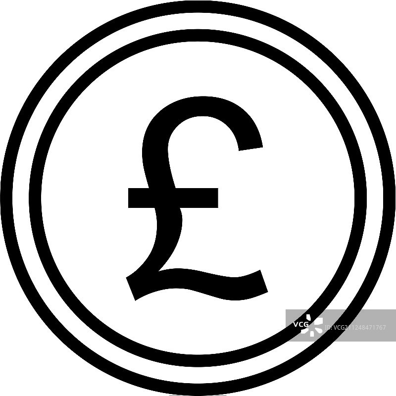英镑图标图片素材