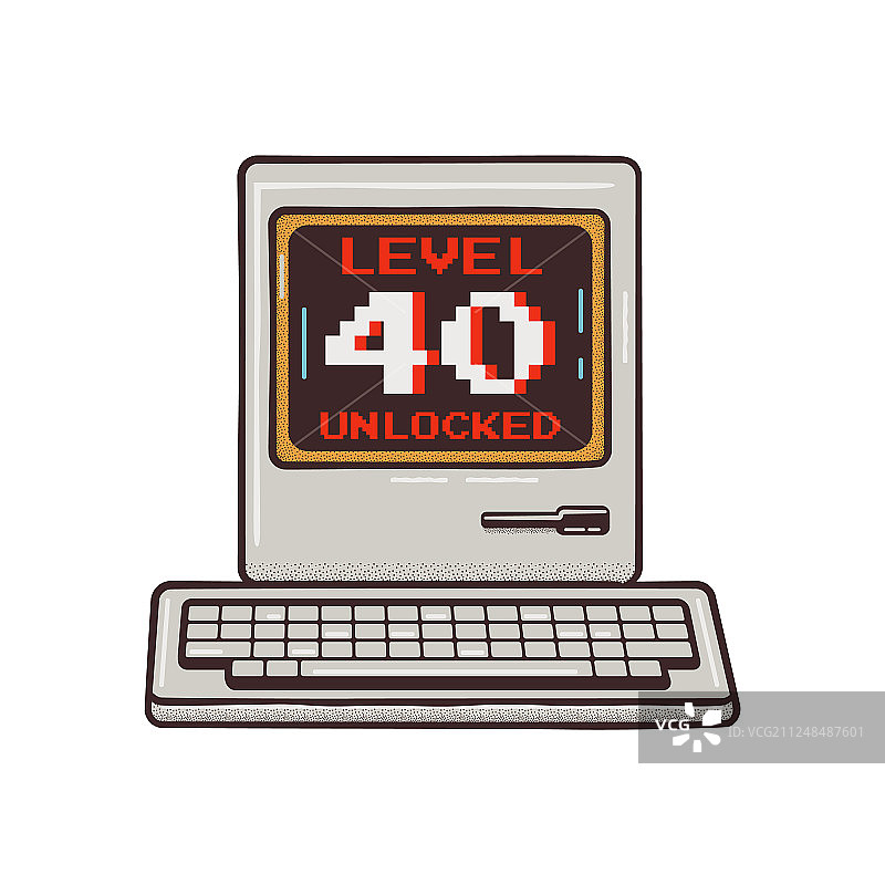 40岁生日T恤图案设计图片素材