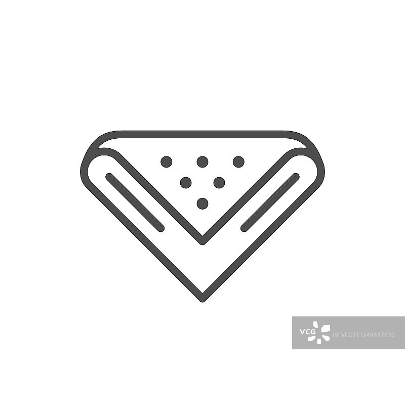 膨化线条轮廓现代图标图片素材