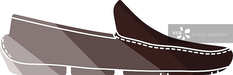 莫卡辛鞋图标图片素材