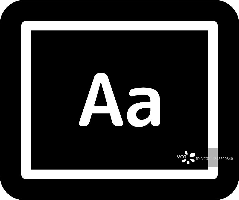 字体大小图片素材