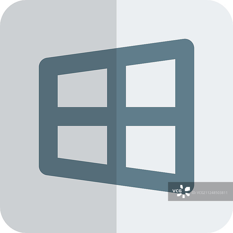 电脑操作系统公司标志排版图片素材