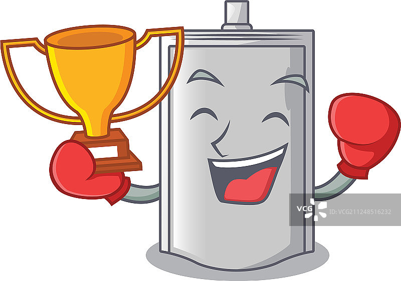 拳击获胜者饼干包装图片素材