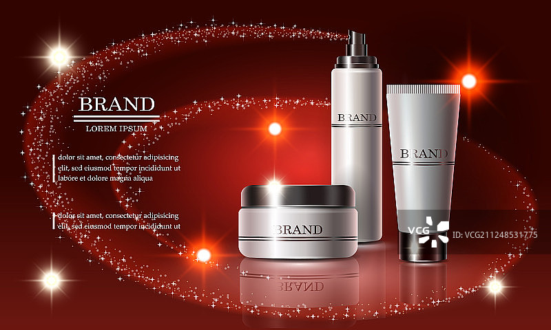 黑色背景上的各种物品特写图片素材