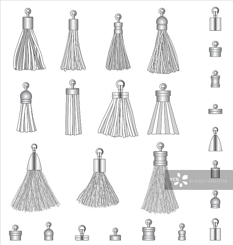 流苏配饰时尚设计图片素材