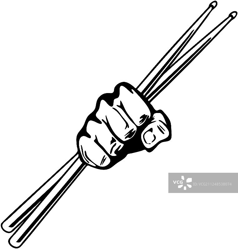 鼓槌拳击图片素材