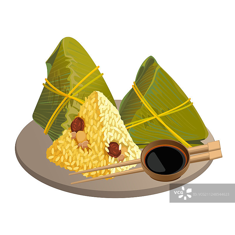 粽子亚洲美食图片素材