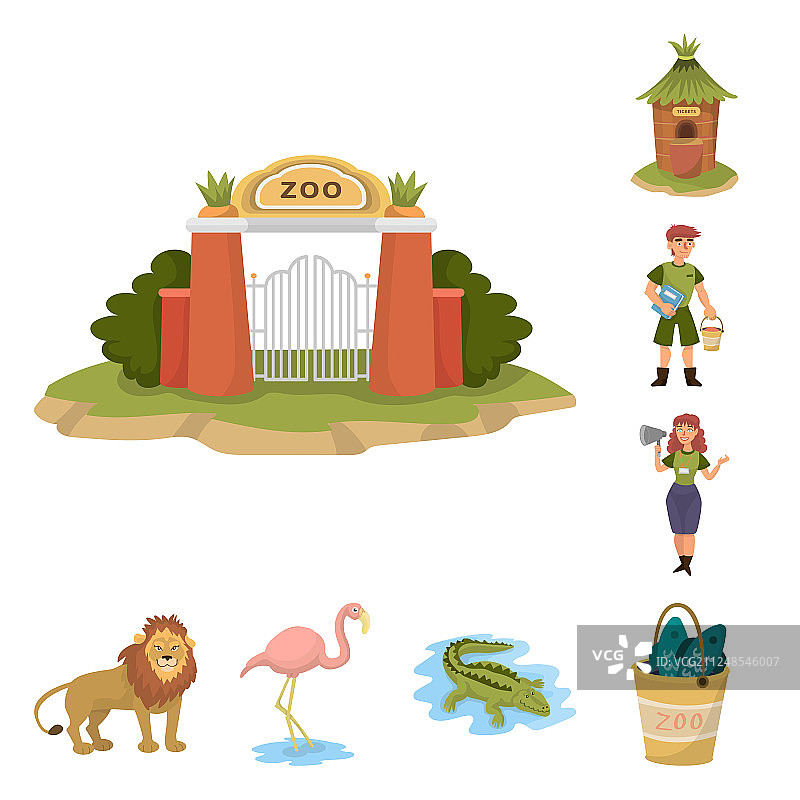 动物园和公园logo图片素材