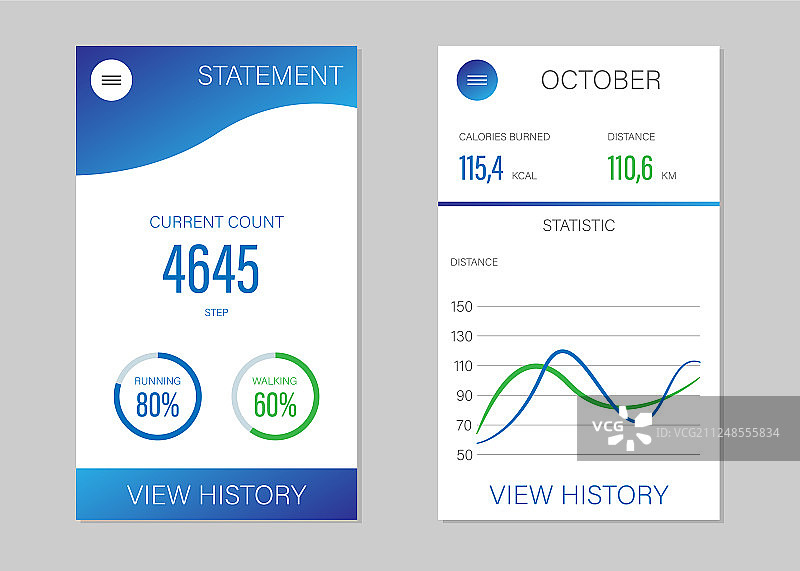 手机App设计图片素材