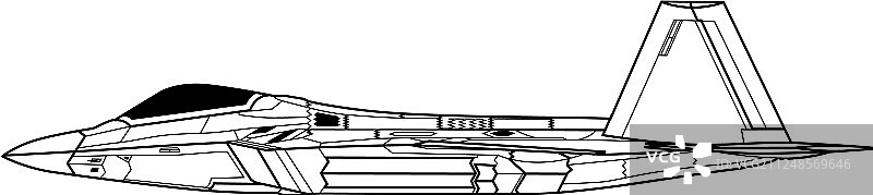 洛克希德·波音F-22猛禽战斗机图片素材