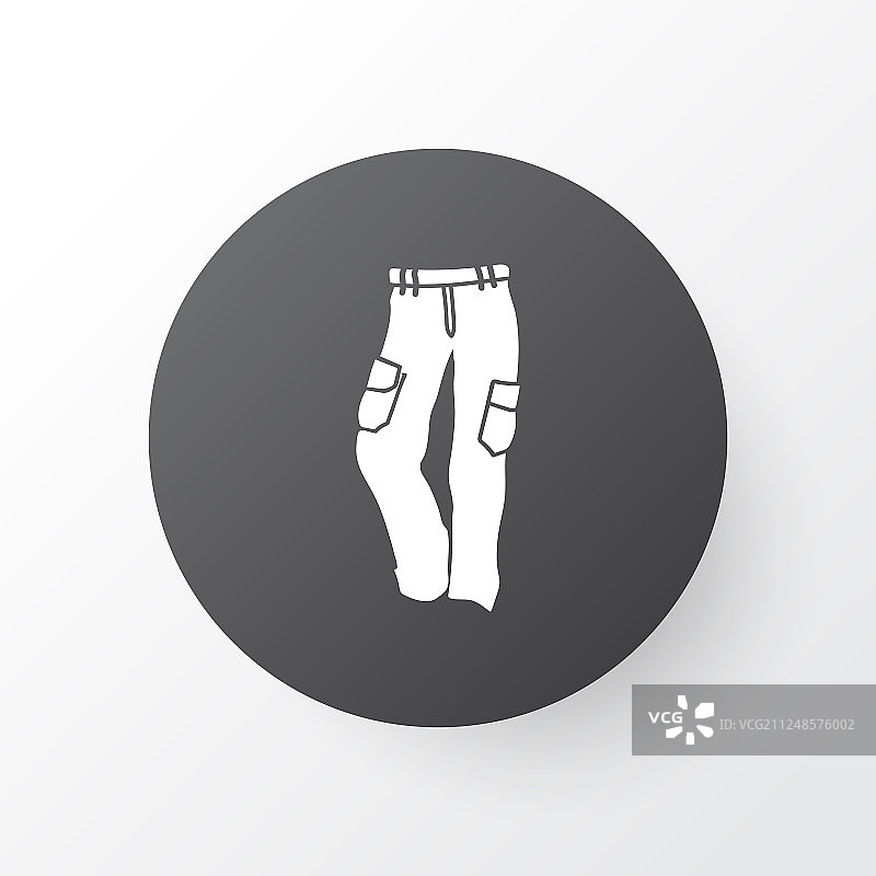 高品质裤子图标符号图片素材