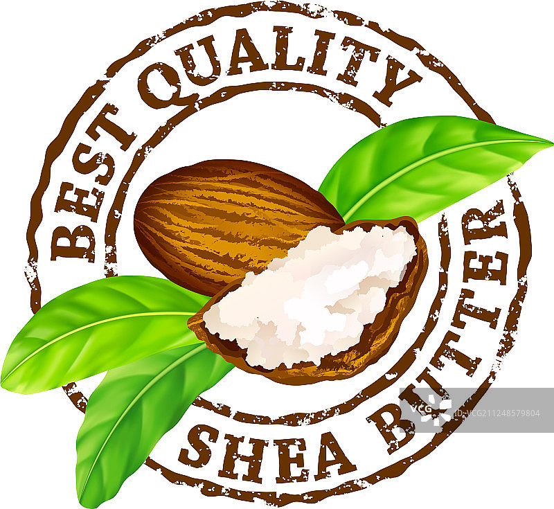 优质乳木果仿旧橡胶印章图片素材