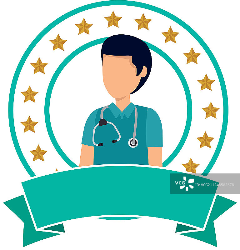 专业医生头像角色图片素材