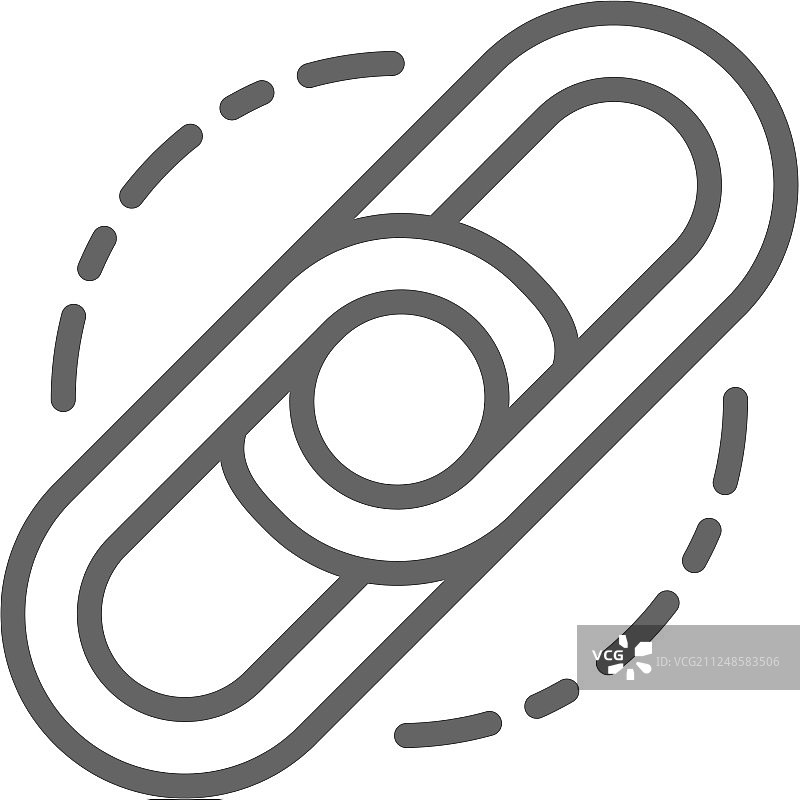 链环超链接线条图标图片素材