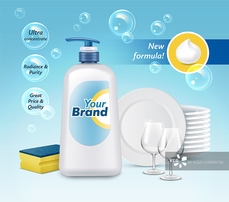 洗碗液图片素材