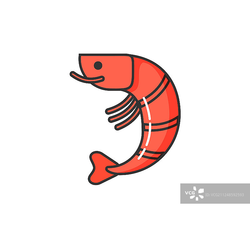 海鲜过敏原隔离图标图片素材