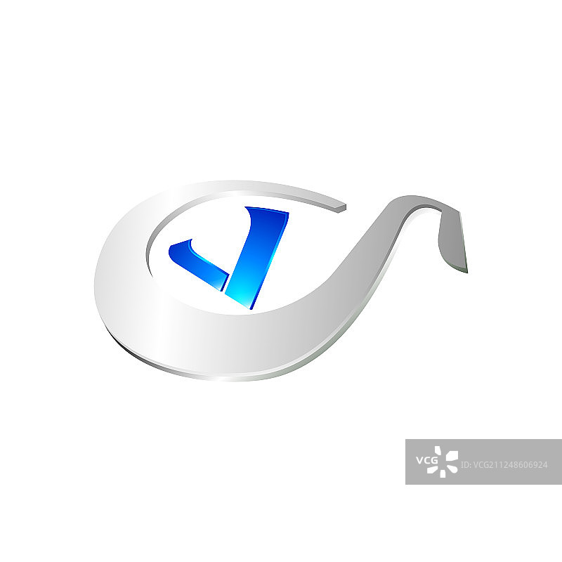 优雅的字母组合设计元素模板图片素材