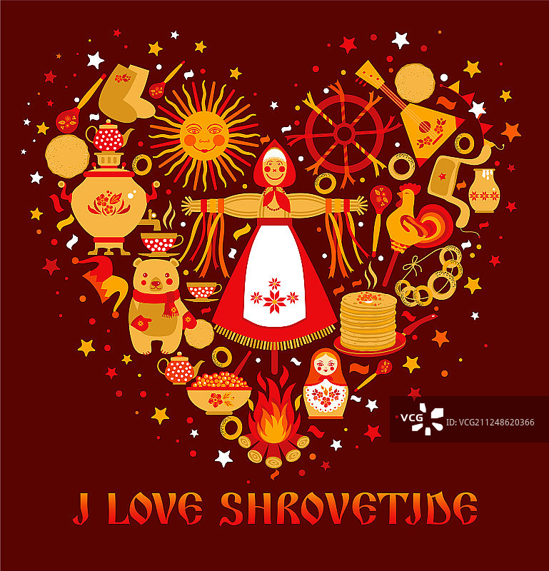 俄罗斯节日主题图片素材