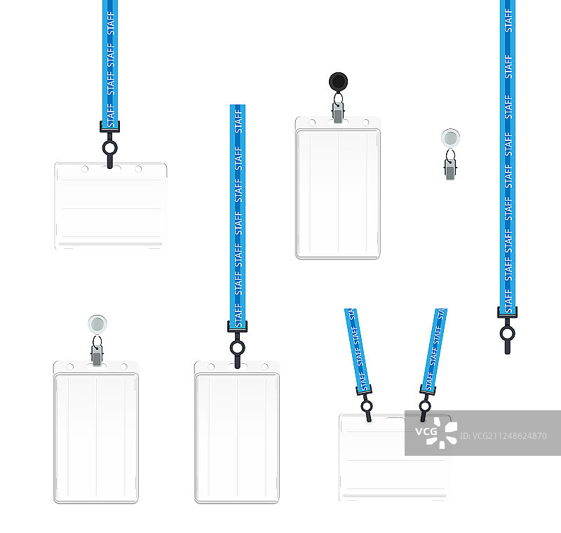 逼真风格塑料徽章样品图片素材