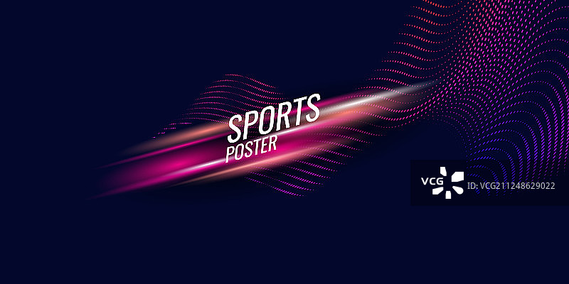 适合运动的彩色海报图片素材