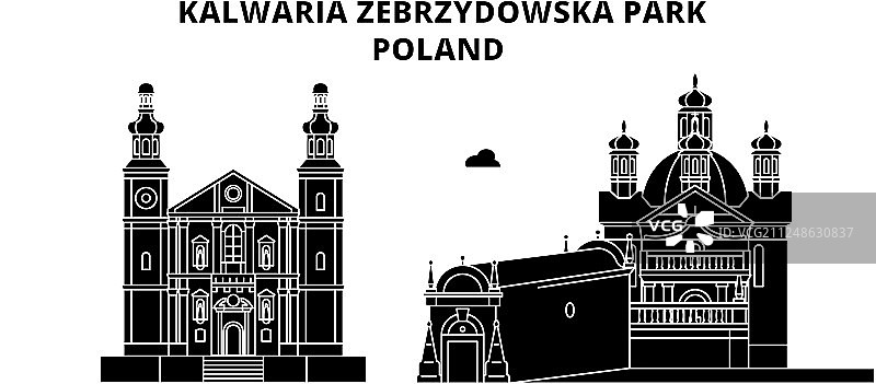 波兰卡尔瓦里亚·泽布日多夫斯卡公园旅游图片素材