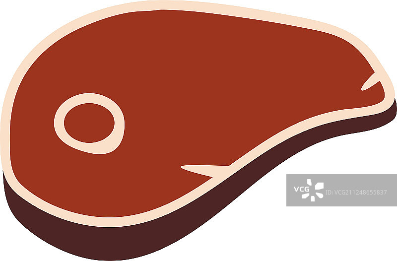 牛排图标平面设计模板图片素材