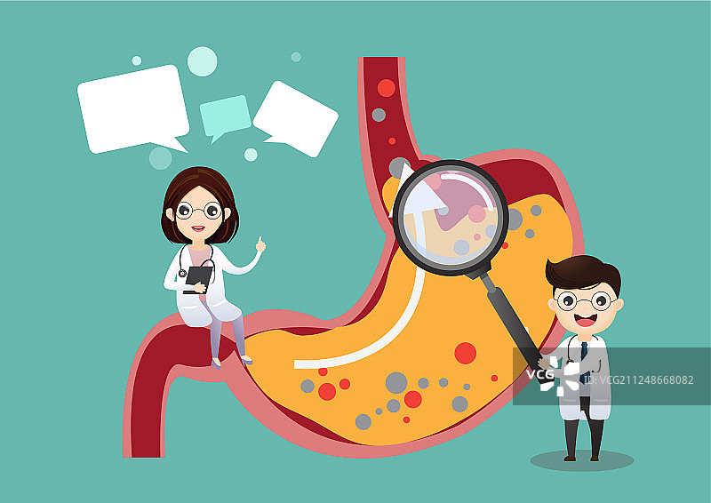 胃食管反流病图片素材