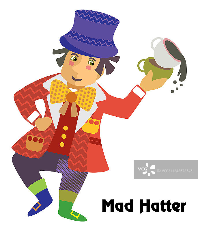 卡通疯帽子图片素材