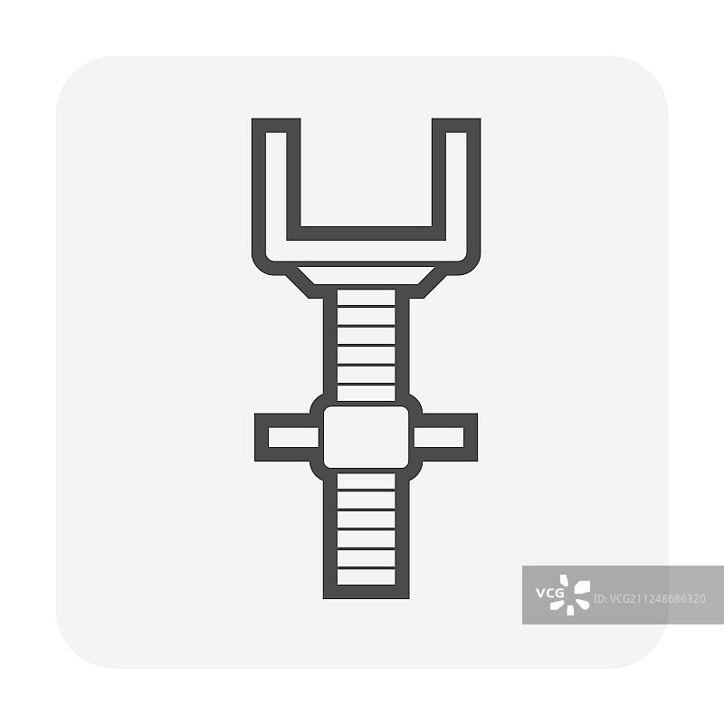 脚手架部件图标图片素材