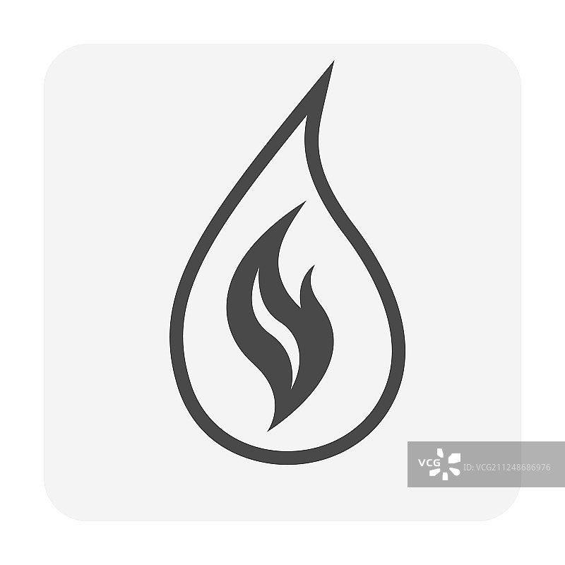 气体易燃图标图片素材