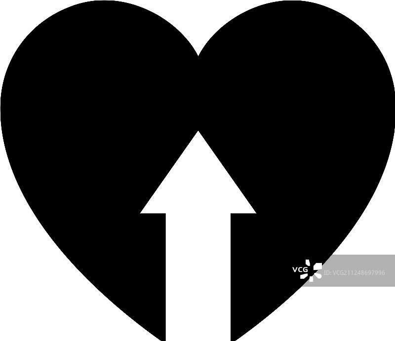 爱情偶像或情人节的标志图片素材