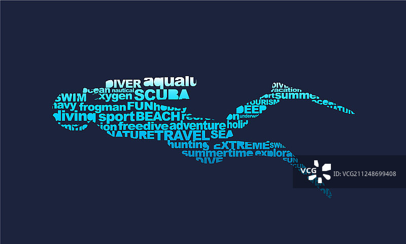 跳水运动的概念图片素材