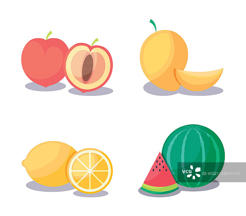 芒果与健康水果图片素材