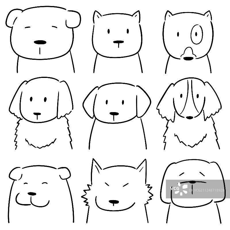 一组狗图片素材